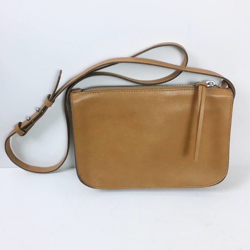 Madewell Simple Leather Crossbody Bag
